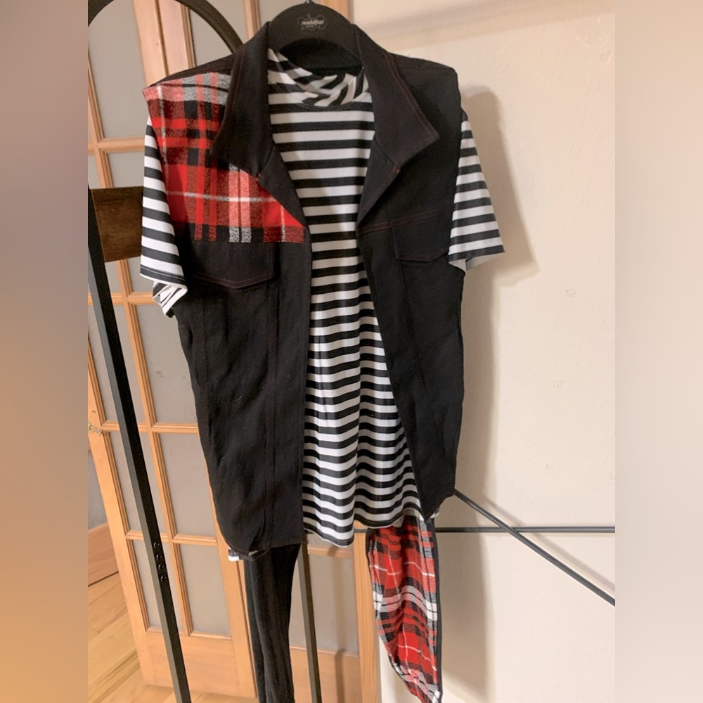 Unisex Hip-hop uniform, Brand: Revolution Dance wear Colors: red, black, white